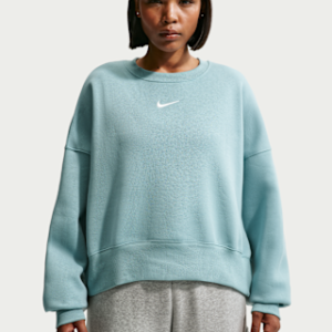 nike sportswear phoenix fleece Женский большой свитшот с круглым вырезом