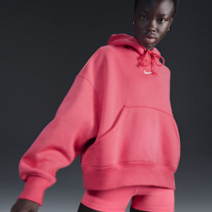 nike sportswear phoenix fleece Женский пуловер с капюшоном оверсайз
