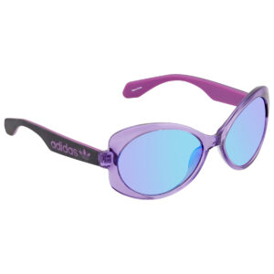 adidas originals violet gradient/mirror butterfly ladies sunglasses or0020 78z 56
