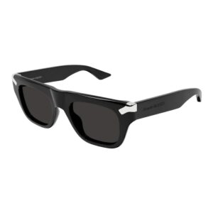 alexander mcqueen grey square men's sunglasses am0441s 001 51