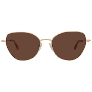 american optical brown cat eye ladies sunglasses whitney 3 58