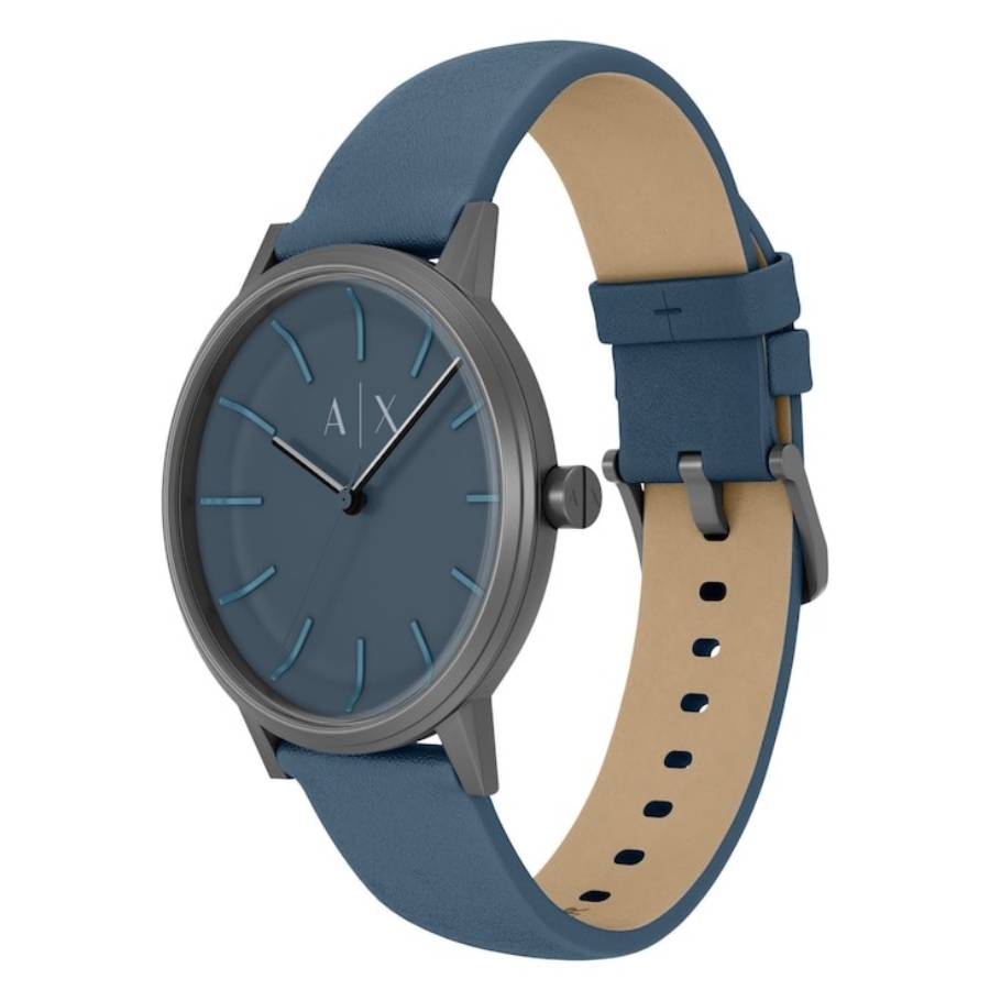 armani exchange cayde quartz blue dial men's watch ax2767 armani exchange cayde quartz blue dial men's watch ax2767
