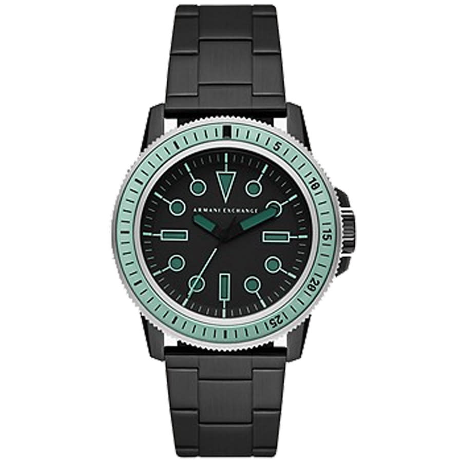 armani exchange classic quartz black dial men's watch ax1858 armani exchange classic quartz black dial men's watch ax1858