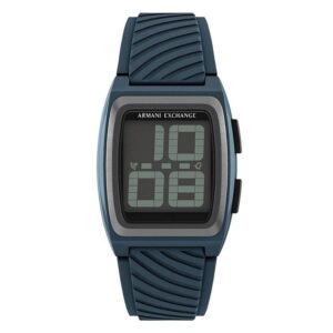 armani exchange kelvin quartz digital men's watch ax2970