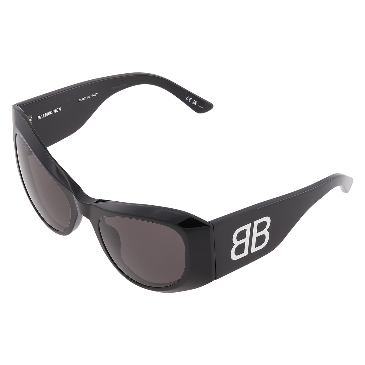 balenciaga grey browline ladies sunglasses bb0393s 001 57 balenciaga grey browline ladies sunglasses bb0393s 001 57