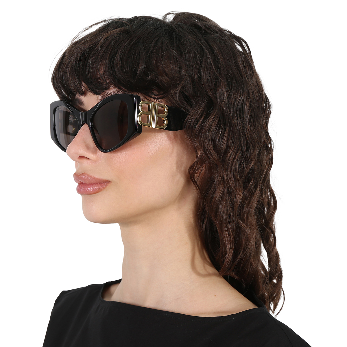 balenciaga grey cat eye ladies sunglasses bb0287s 001 55 balenciaga grey cat eye ladies sunglasses bb0287s 001 55