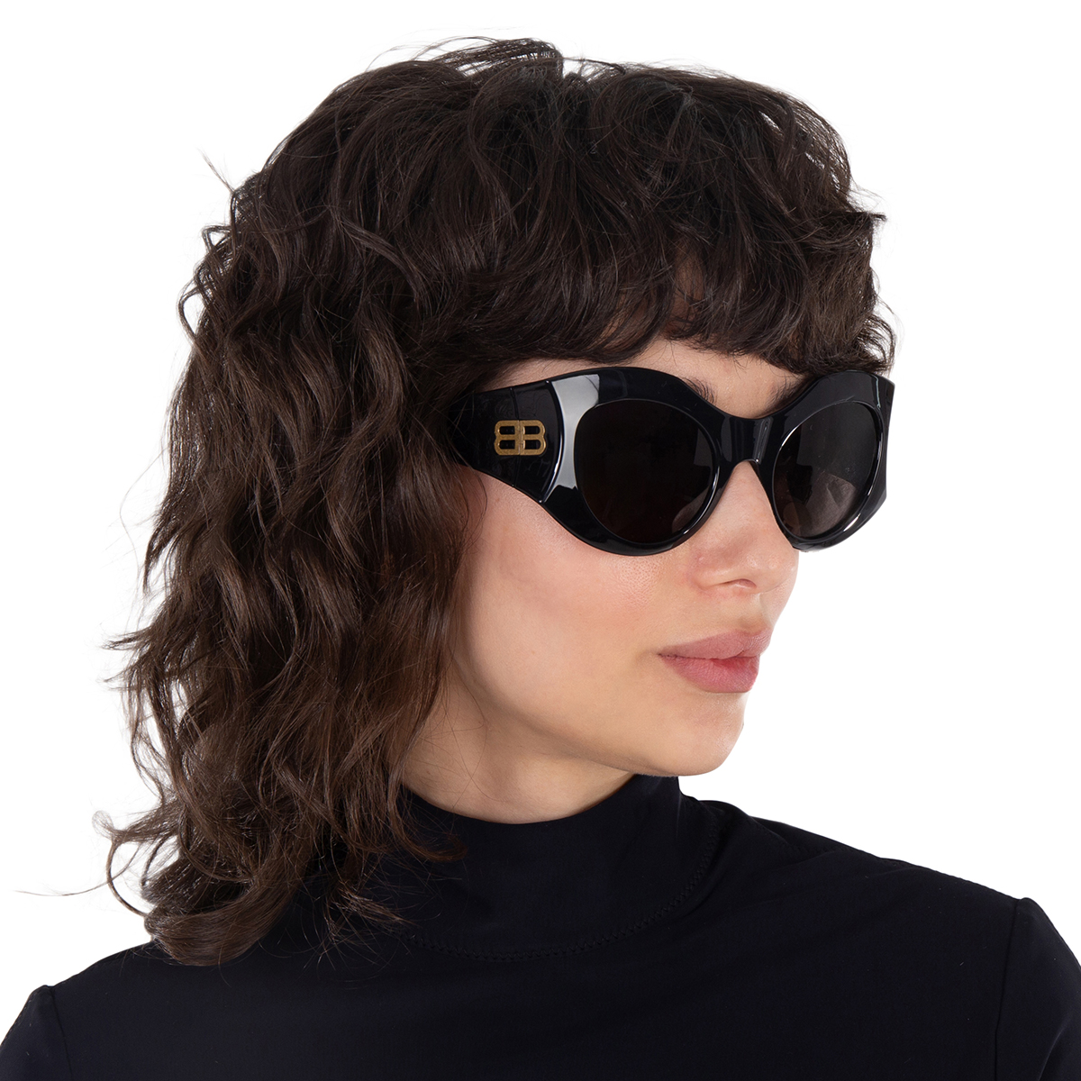 balenciaga grey irregular ladies sunglasses bb0256s 001 56 balenciaga grey irregular ladies sunglasses bb0256s 001 56