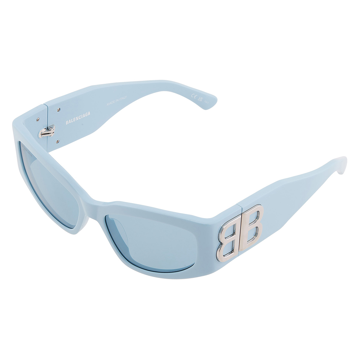 balenciaga light blue cat eye ladies sunglasses bb0321s 014 57 balenciaga light blue cat eye ladies sunglasses bb0321s 014 57
