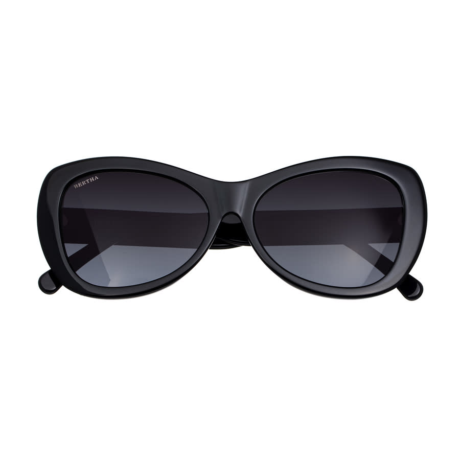 bertha ladies black square sunglasses brsit101 2 bertha ladies black square sunglasses brsit101 2