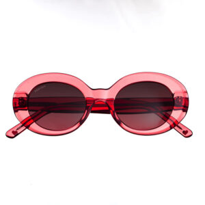 bertha ladies red oval sunglasses brsit102 3