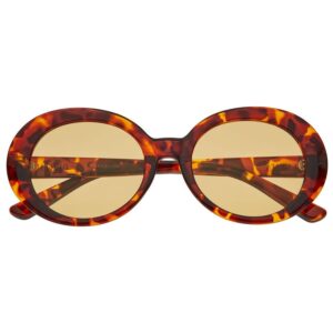 bertha ladies tortoise oval sunglasses brsbr054c5