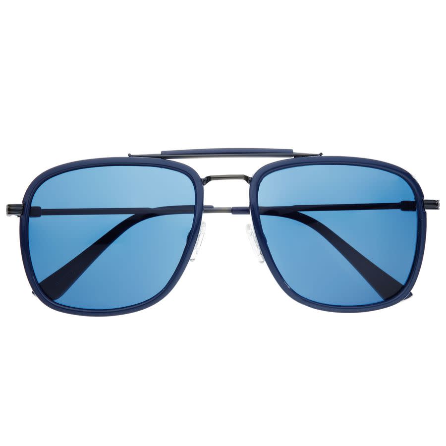 breed men's blue pilot sunglasses bsg068c4 breed men's blue pilot sunglasses bsg068c4
