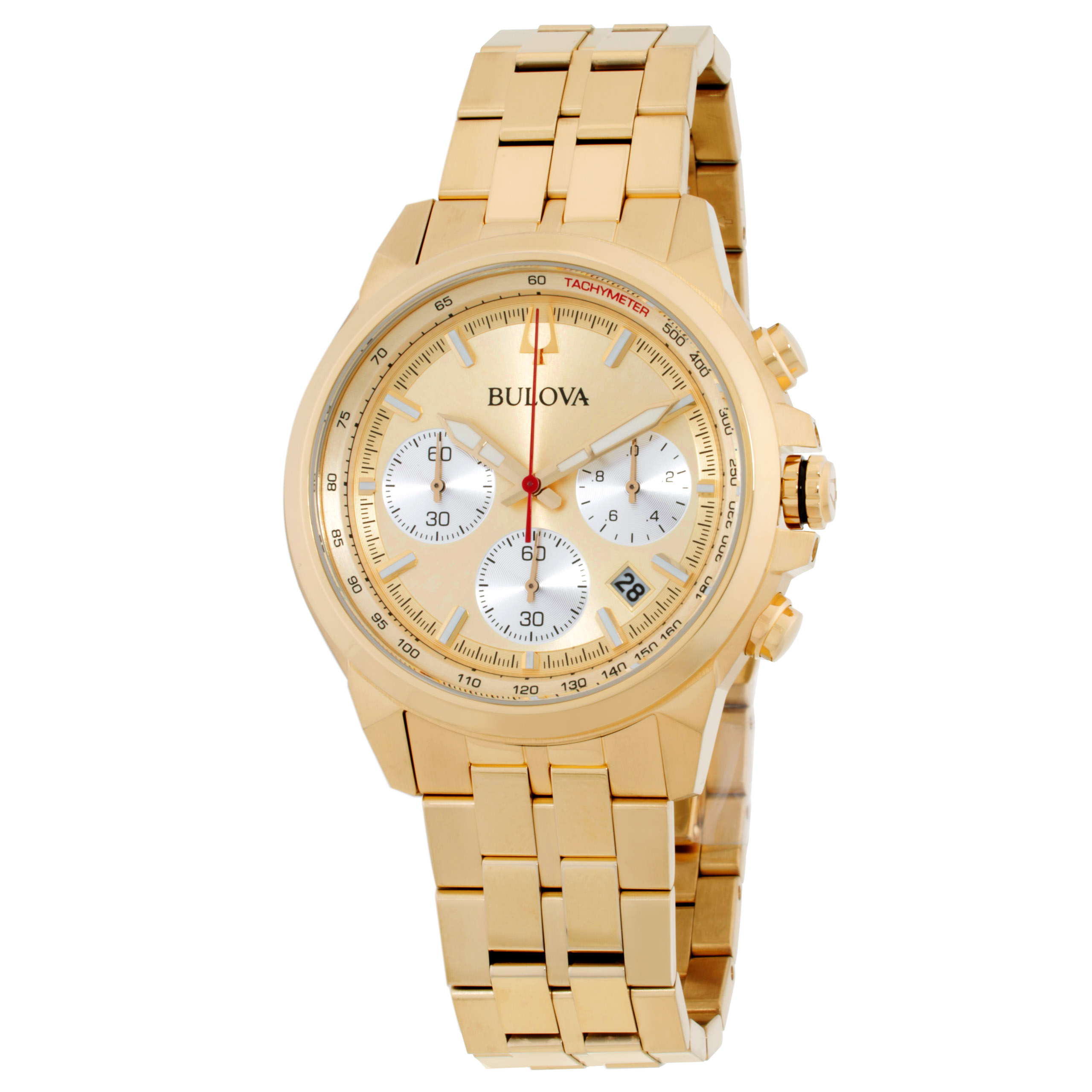 bulova classic chronograph quartz champagne dial men's watch 97b217 bulova classic chronograph quartz champagne dial men's watch 97b217
