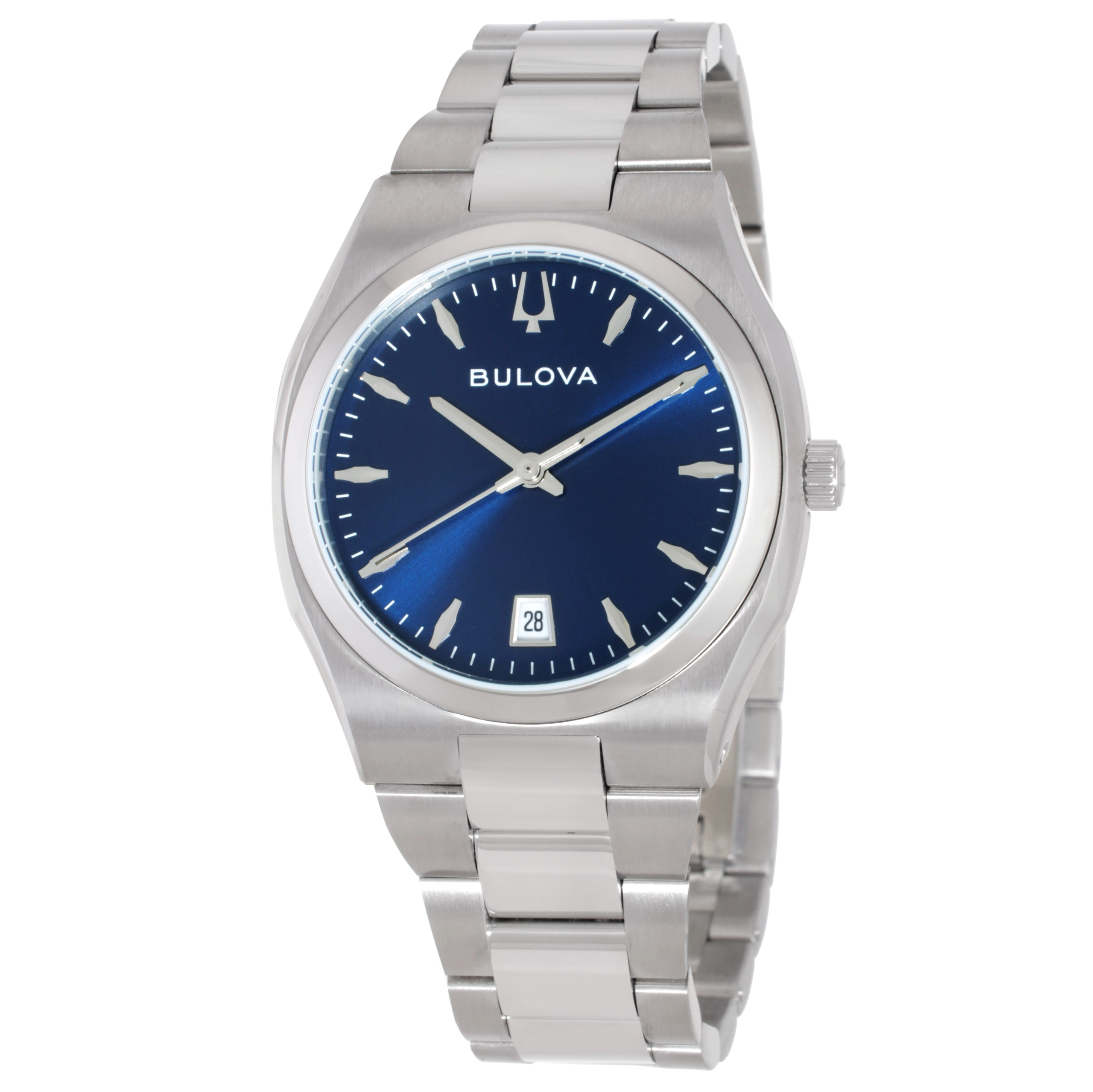 bulova classic surveyor quartz blue dial ladies watch 96m157 bulova classic surveyor quartz blue dial ladies watch 96m157