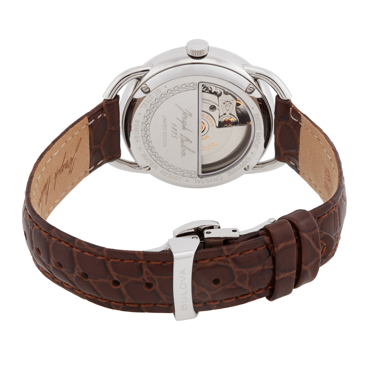 bulova commodore automatic ladies watch 96m154 bulova commodore automatic ladies watch 96m154