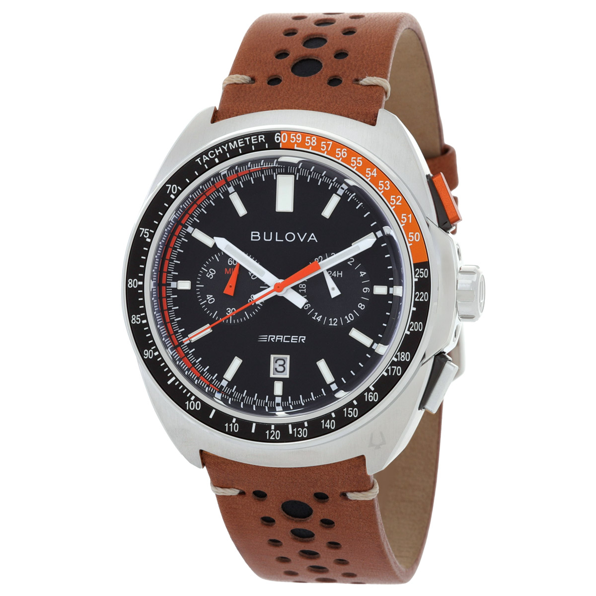 bulova racer chronograph quartz black dial men's watch 98b427 bulova racer chronograph quartz black dial men's watch 98b427