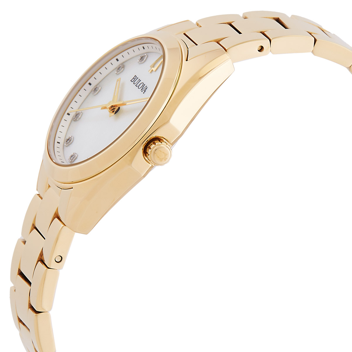 bulova surveyor quartz crystal ladies watch 97p172 bulova surveyor quartz crystal ladies watch 97p172