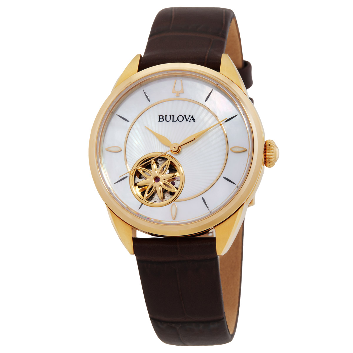 bulova sutton automatic white mother of pearl dial ladies watch 97l179 bulova sutton automatic white mother of pearl dial ladies watch 97l179