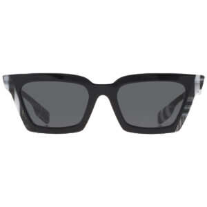 burberry briar dark gray square ladies sunglasses be4392u 405187 52