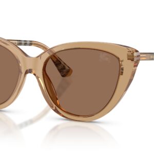 burberry brown cat eye ladies sunglasses be4457f 416473 55