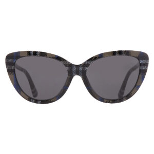 burberry dark grey cat eye ladies sunglasses be4457 416687 55