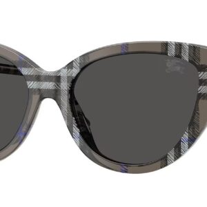 burberry dark grey cat eye ladies sunglasses be4457f 416687 55