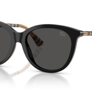 burberry dark grey phantos ladies sunglasses be4455 416187 55