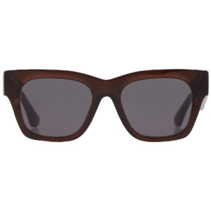 burberry dark grey square ladies sunglasses be4424 411687 52