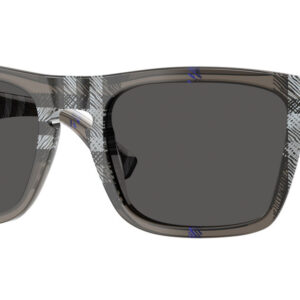 burberry dark grey square men's sunglasses be4434 414787 57