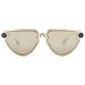 burberry gold mirror irregular ladies sunglasses be3152 11095a 61