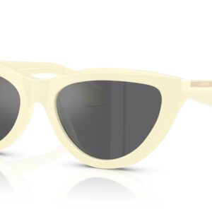 burberry grey mirror silver cat eye ladies sunglasses be4436u 41456g 55