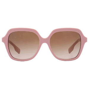 burberry joni brown gradient square ladies sunglasses be4389 406113 55