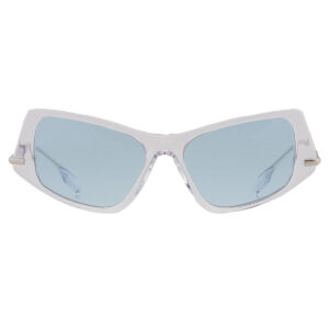 burberry light azure irregular ladies sunglasses be4408 302480 52