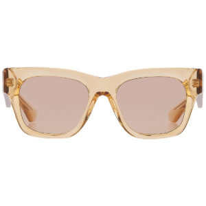 burberry light brown mirror gold square ladies sunglasses be4424 40635a 52