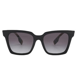 burberry maple gray gradient square ladies sunglasses be4335 39298g 53