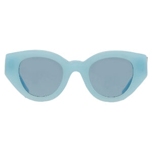 burberry meadow blue cat eye ladies sunglasses be4390f 408680 47