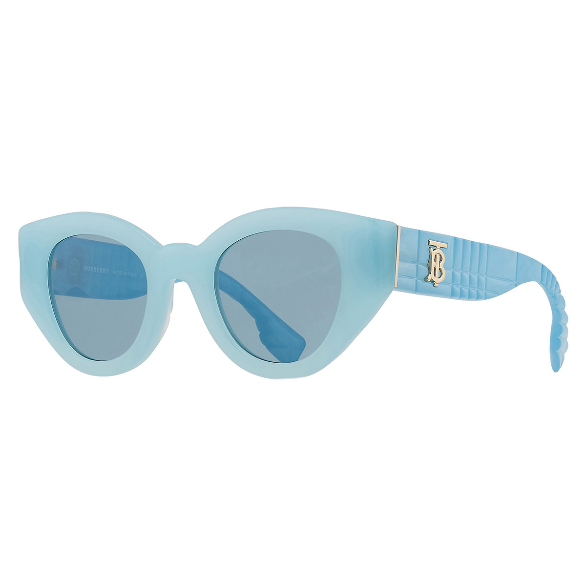 burberry meadow blue cat eye ladies sunglasses be4390f 408680 47 burberry meadow blue cat eye ladies sunglasses be4390f 408680 47