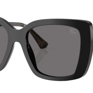 burberry polarized dark grey butterfly ladies sunglasses be4456 416581 54