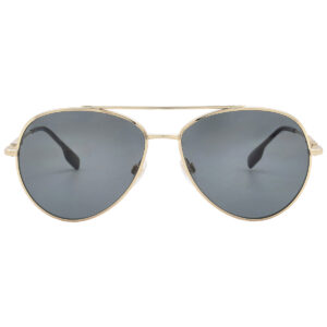 burberry polarized dark grey pilot ladies sunglasses be3147 110981 58