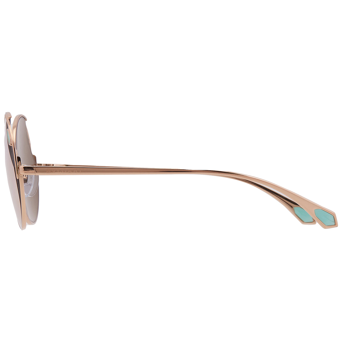 bvlgari clear mirror rose gold round ladies sunglasses bv6159 20144z 54 bvlgari clear mirror rose gold round ladies sunglasses bv6159 20144z 54