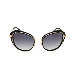 bvlgari ladies black cat eye sunglasses 0bv8190kb 5195t3