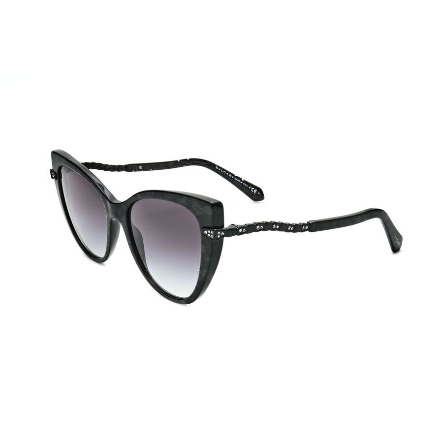 bvlgari ladies black cat eye sunglasses 0bv8236b 54128g bvlgari ladies black cat eye sunglasses 0bv8236b 54128g