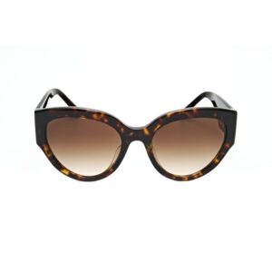 bvlgari ladies brown oval sunglasses bv8258f 504/13 55