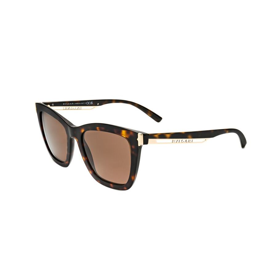 bvlgari ladies brown rectangular sunglasses 0bv8233 504/73 bvlgari ladies brown rectangular sunglasses 0bv8233 504/73