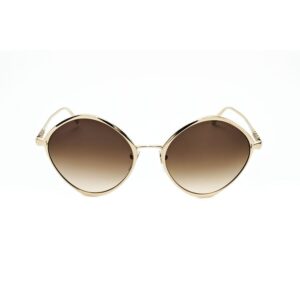 bvlgari ladies gold tone irregular sunglasses 0bv6186k 20148g 4