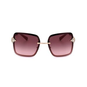 bvlgari ladies pink square sunglasses 0bv6167b 20148g