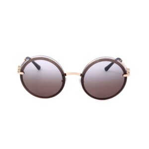 bvlgari ladies rose gold tone round sunglasses 0bv6149b 278/4z 1