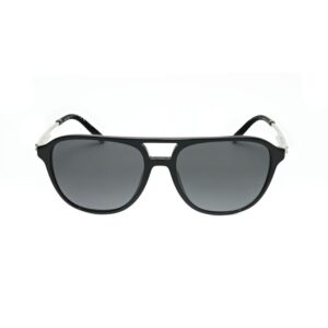 bvlgari men's black aviator sunglasses 0bv7038 501/48 1