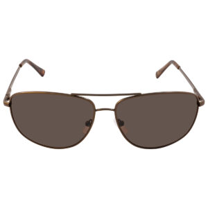 calvin klein brown navigator men's sunglasses ck19137s 200 63