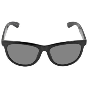 calvin klein grey oval men's sunglasses ck19567s 001 56